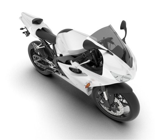 White Motorcycle